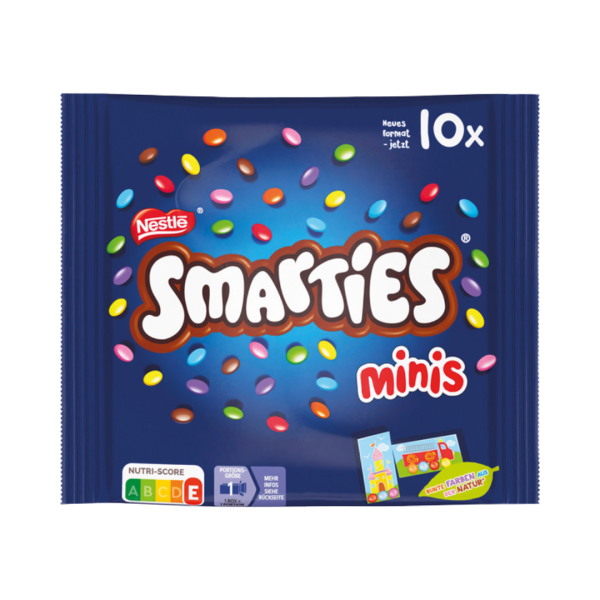 Smarties Mini, 10 Unterverpackungen, 144g